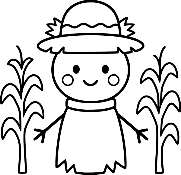 Cartoon kid coloring art